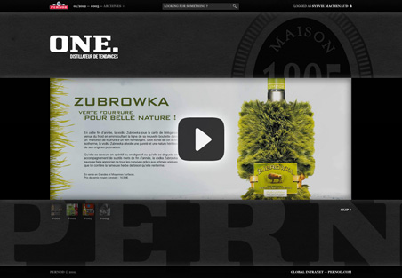 ONE PROJECT (DIGITAL MAG) _ PERNOD GROUP